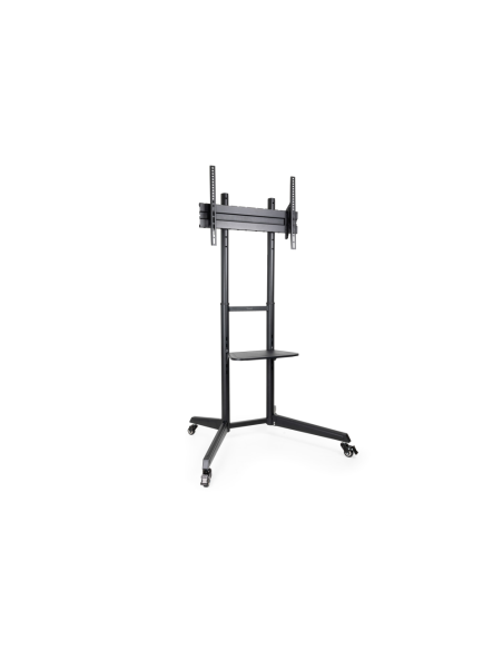 TooQ RAMSÉS Soporte de Suelo con Ruedas para Pantallas 37"- 70", Negro