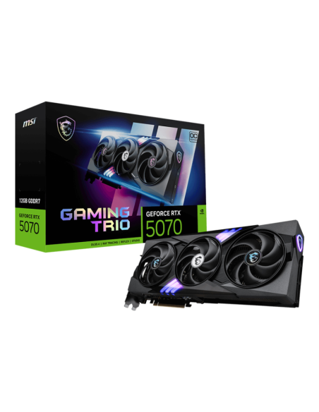 MSI GAMING GeForce RTX 5070 12G TRIO OC NVIDIA 12 GB GDDR7