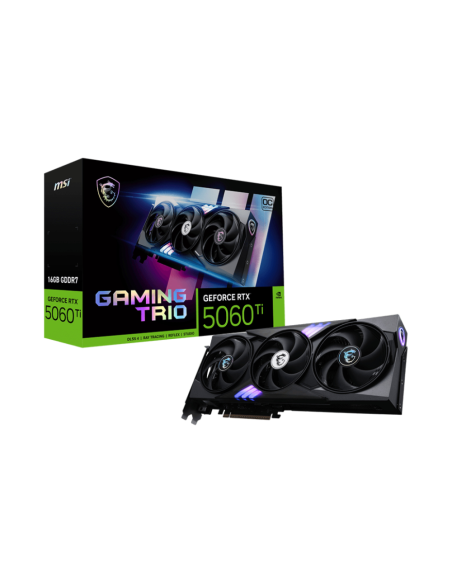 MSI GAMING GeForce RTX 5060 TI 16G TRIO OC NVIDIA 16 GB GDDR7