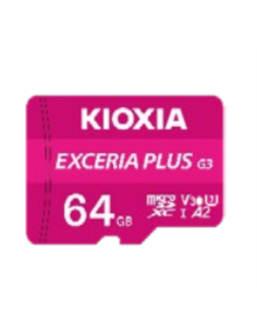 Kioxia EXCERIA PLUS G3 64 GB MicroSDXC UHS-I Clase 10