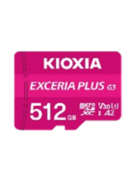 Kioxia EXCERIA PLUS G3 512 GB MicroSDXC UHS-I Clase 10