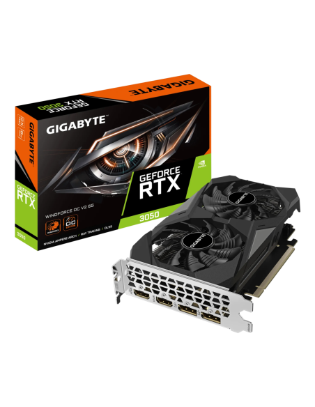 GIGABYTE GeForce RTX 3050 WINDFORCE OC V2 6G NVIDIA 6 GB GDDR6