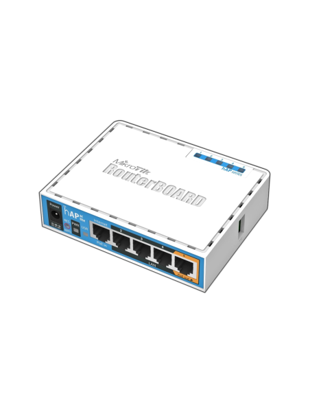 Mikrotik HAP ac lite 733 Mbit/s Blanco Energía sobre Ethernet (PoE)