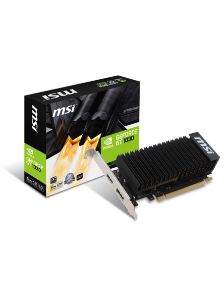 MSI GEFORCE GT 1030 2GH LP OC NVIDIA 2 GB GDDR5