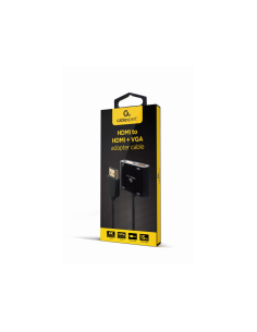 Gembird A-HDMIM-HDMIFVGAF-01 tarjeta y adaptador de interfaz HDMI, VGA