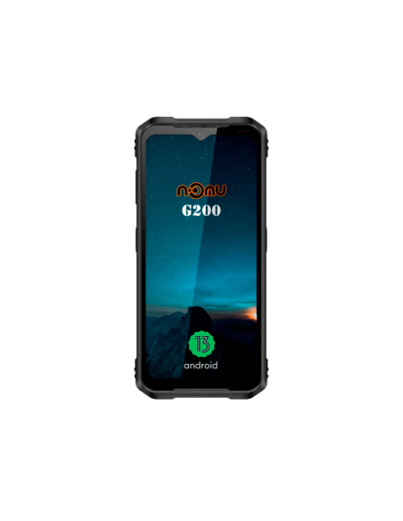 Nomu G200 ordenador móvil de mano 16,6 cm (6.52") Pantalla táctil 265 g Negro