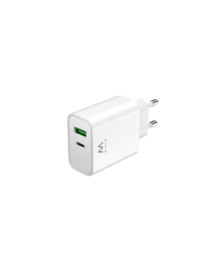 Ewent EW1325_R1 cargador de dispositivo móvil Universal Blanco Corriente alterna Carga rápida Interior