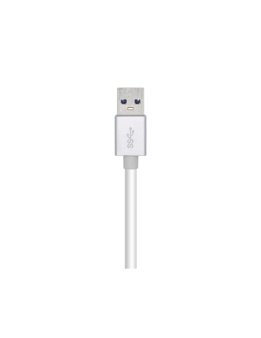 AISENS Conversor USB 3.0 A Ethernet Gigabit 10/100/1000 Mbps, 15 cm