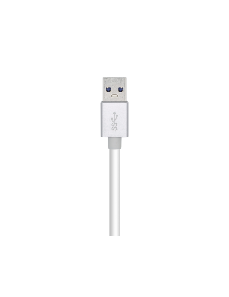 AISENS Conversor USB 3.0 A Ethernet Gigabit 10/100/1000 Mbps, 15 cm