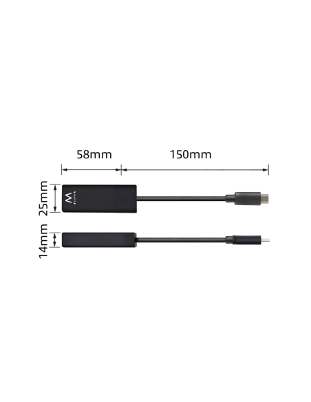 Ewent EW9828 adaptador y tarjeta de red Ethernet 5000 Mbit/s