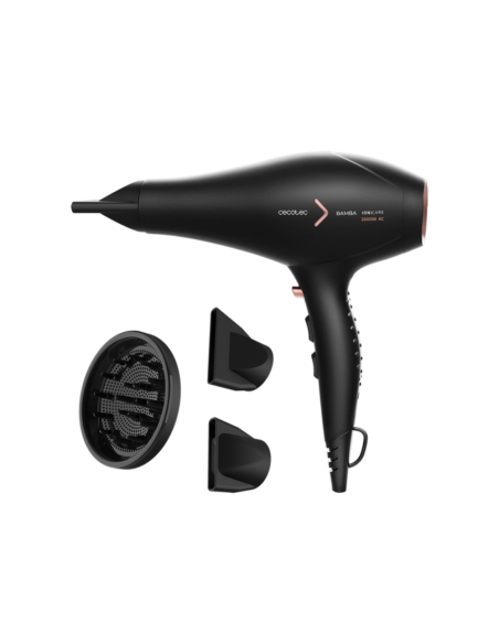 Cecotec IoniCare 5350 PowerShine Fire secador 2600 W Negro, Rosa