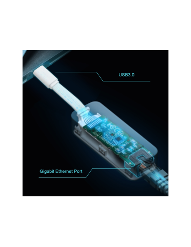 TP-Link UE300C adaptador y tarjeta de red Ethernet 1000 Mbit/s