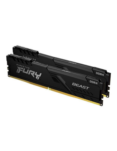 Kingston Technology FURY Beast 64GB 3200MT/s DDR4 CL16 DIMM (Kit de 2) Black