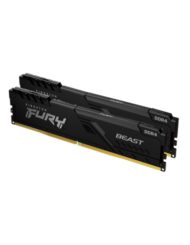 Kingston Technology FURY Beast 16GB 3600MT/s DDR4 CL17 DIMM (Kit de 2) Black