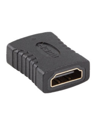 Lanberg AD-HDMI-01 cambiador de género para cable HDMI 2.0 Negro
