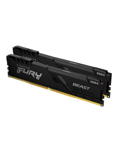 Kingston Technology FURY Beast 16GB 3200MT/s DDR4 CL16 DIMM (Kit de 2) Black