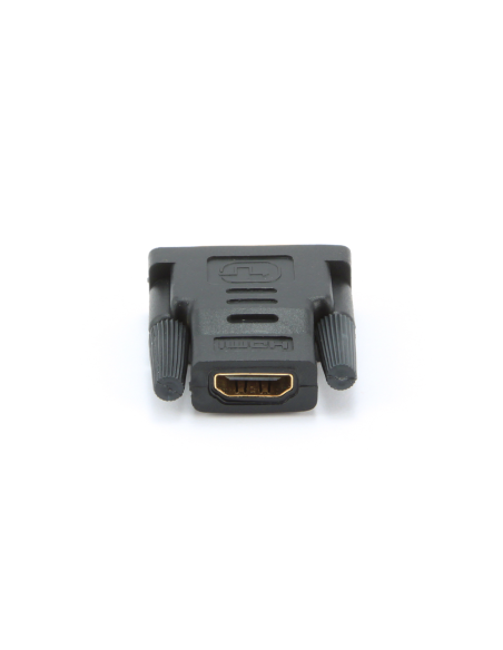 Gembird A-HDMI-DVI-2 cambiador de género para cable Negro