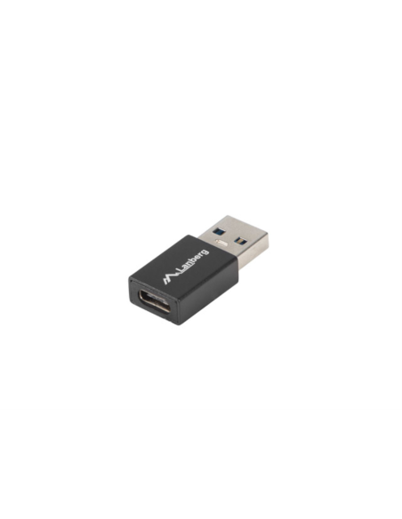 Lanberg AD-UC-UA-01 cambiador de género para cable USB 3.0 Type A USB 3.0 Type C Negro
