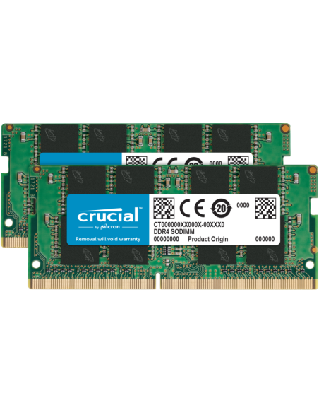 Crucial CT2K8G4SFRA32A módulo de memoria 16 GB 2 x 8 GB DDR4 260-pin SO-DIMM