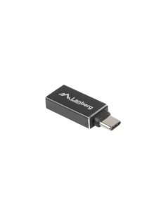 Lanberg AD-UC-UA-02 cambiador de género para cable USB 3.0 Type C USB 3.0 Type A Negro