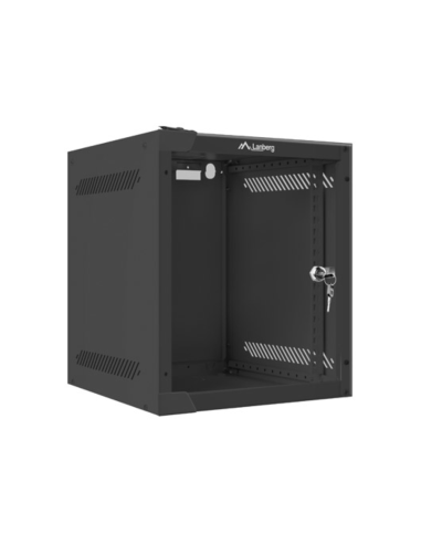 Lanberg WF10-2306-10B armario rack 6U Bastidor de pared Negro