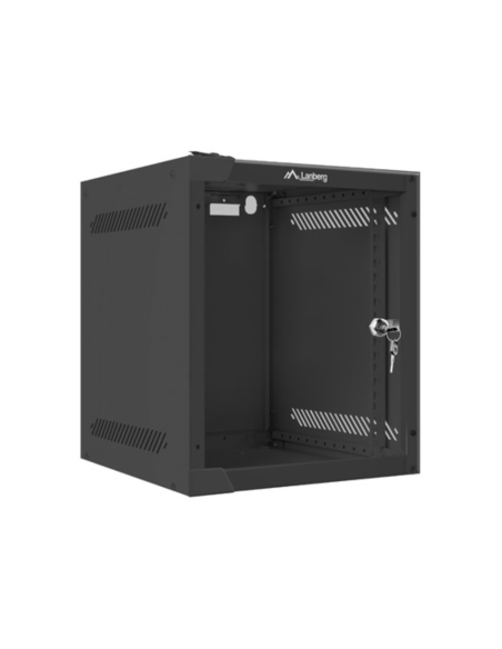 Lanberg WF10-2306-10B armario rack 6U Bastidor de pared Negro