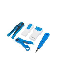 Lanberg NT-0302 crimpadora Juego de herramientas Multicolor