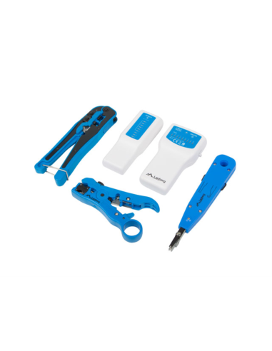 Lanberg NT-0302 crimpadora Juego de herramientas Multicolor