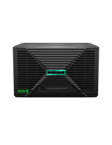 HPE ProLiant MicroServer Gen11 E-2434 4c 32GB-U 4LFF-NHP 2x4TB HDD 180W External PS EMEA Cmp Mod Svr