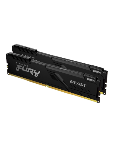 Kingston Technology FURY Beast 32GB 3600MT/s DDR4 CL18 DIMM (Kit de 2) Black
