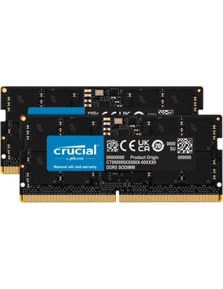 Crucial CT2K16G56C46S5 módulo de memoria 32 GB 2 x 16 GB DDR5 ECC