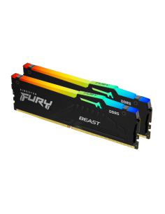 Kingston Technology FURY Beast 64 GB 5600 MT/s DDR5 CL36 DIMM (Kit de 2) RGB EXPO