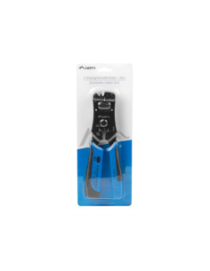 Lanberg NT-0203 crimpadora Herramienta para prensar Negro, Azul