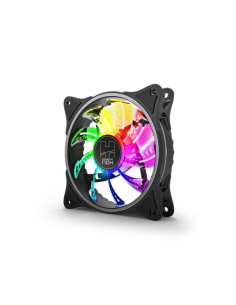 NOX A-Fan Carcasa del ordenador Ventilador 12 cm Negro 1 pieza(s)