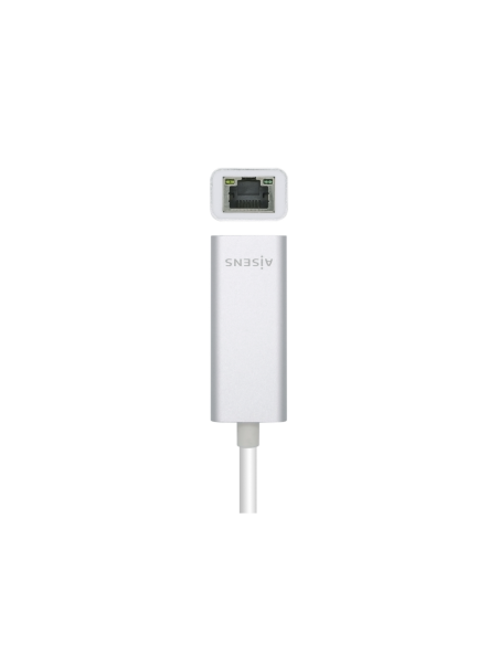 AISENS Conversor USB3.1 Gen1 USB-C A Ethernet Gigabit 10/100/1000 Mbps, 15 cm