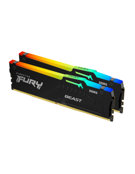 Kingston Technology FURY Beast 32 GB 5600 MT/s DDR5 CL36 DIMM (Kits de 2) RGB