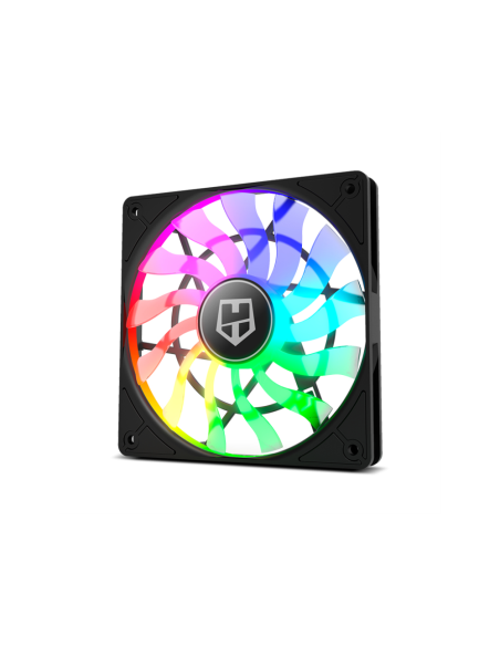 NOX Hummer SLIM FAN Carcasa del ordenador Ventilador 12 cm Translúcido 1 pieza(s)