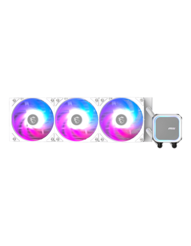 MSI MAG Coreliquid A13 360 WHITE Placa base, Procesador Sistema de refrigeración líquida todo en uno 12 cm Blanco 1 pieza(s)