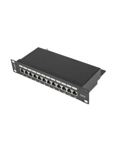 Lanberg PPF6-9012-B panel de parcheo