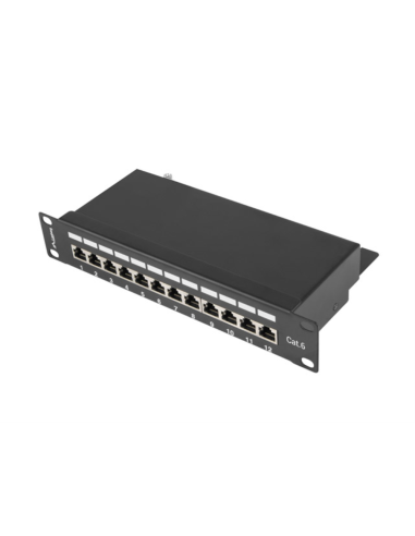 Lanberg PPF6-9012-B panel de parcheo