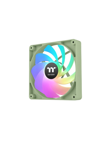 Thermaltake Matcha Green CT120 Carcasa del ordenador Ventilador 12 cm Gris 2 pieza(s)