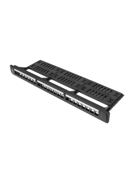 Lanberg PPKS-1124-B panel de parcheo 1U