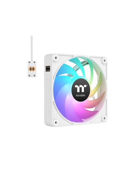 Thermaltake CL-F191-PL14SW-A sistema de refrigeración para ordenador Carcasa del ordenador Ventilador 14 cm Blanco 3 pieza(s)
