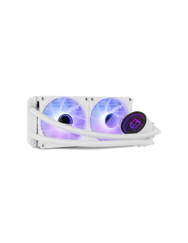 NOX Hummer M-240 ARGB Procesador Sistema de refrigeración líquida todo en uno 12 cm Blanco