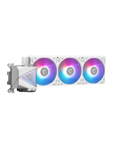 MSI MAG Coreliquid I360 WHITE Procesador Sistema de refrigeración líquida todo en uno 12 cm Blanco 1 pieza(s)