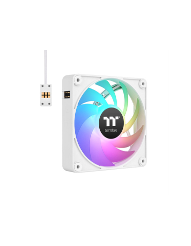 Thermaltake CL-F190-PL12SW-A sistema de refrigeración para ordenador Carcasa del ordenador Ventilador 12 cm Blanco 3 pieza(s)