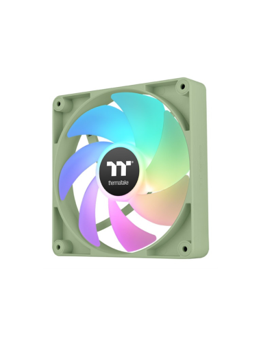 Thermaltake Matcha Green CT120 Carcasa del ordenador Ventilador 12 cm Verde, Blanco 2 pieza(s)