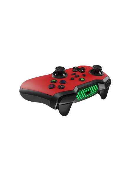 GENESIS Mangan 400 Rojo Bluetooth Gamepad Analógico/Digital Android, MAC, Nintendo Switch, PC, iOS