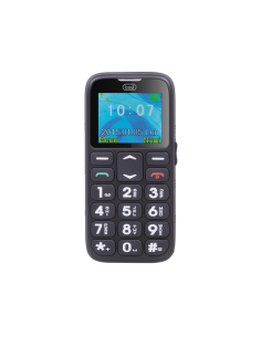 Trevi Sicuro 10 4,5 cm (1.77") Negro Teléfono para personas mayores