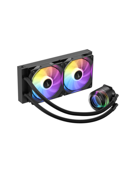 Antec Vortex Lum 240 ARGB Procesador Kit de refrigeración líquida 12 cm Negro